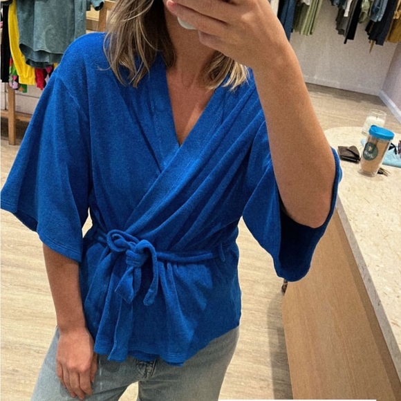 Suzie Kondi Jackets & Blazers - Suzie Kondi The Malsori Robe in Terry